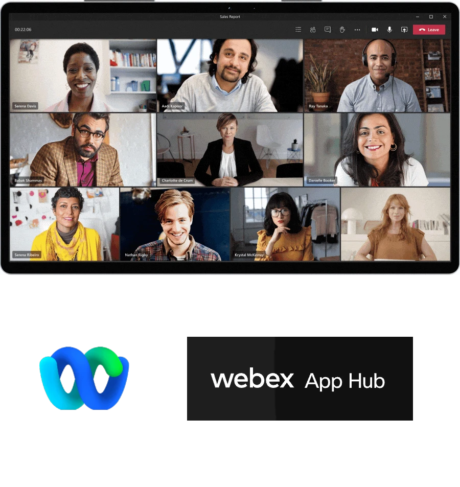find isi analytics on the webex app hub